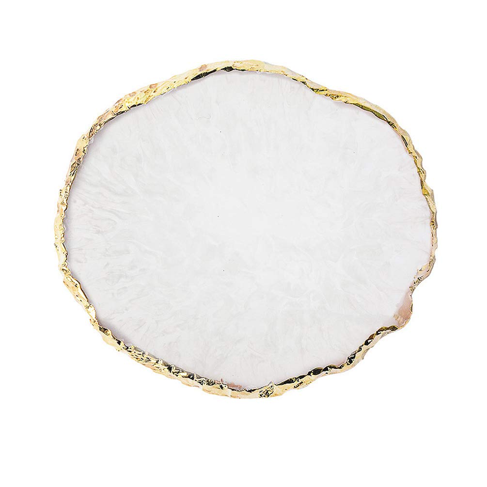 JASSINS resin nail art palette in white finish for precise color mixing.