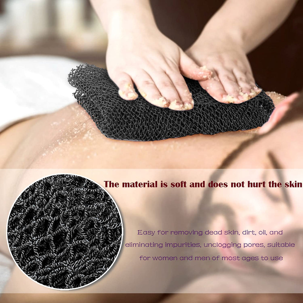 Uso diario en ducha con exfoliante cómodo de JASSINS.