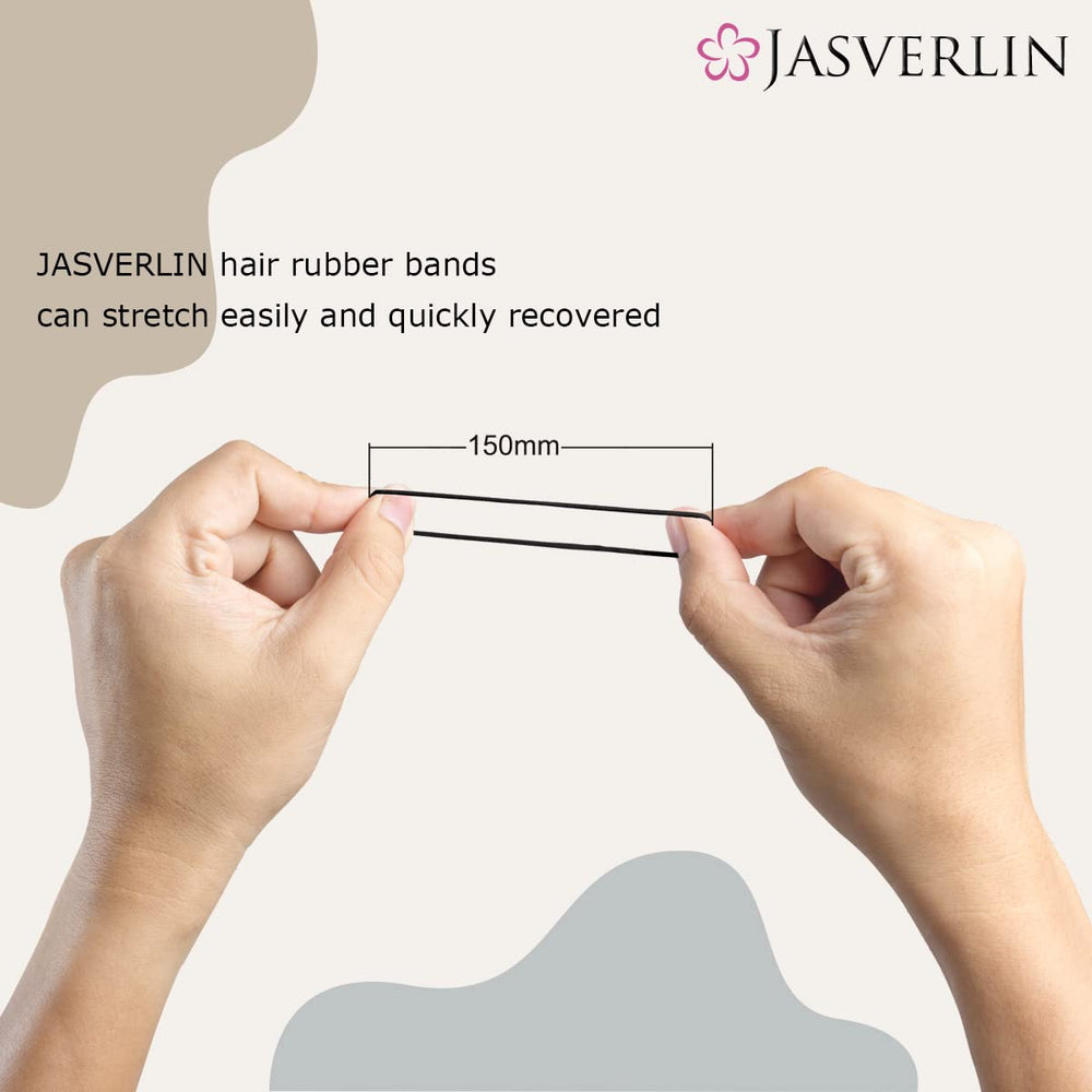 Gomas JASVERLIN para coletas, ideales para peinados diarios.