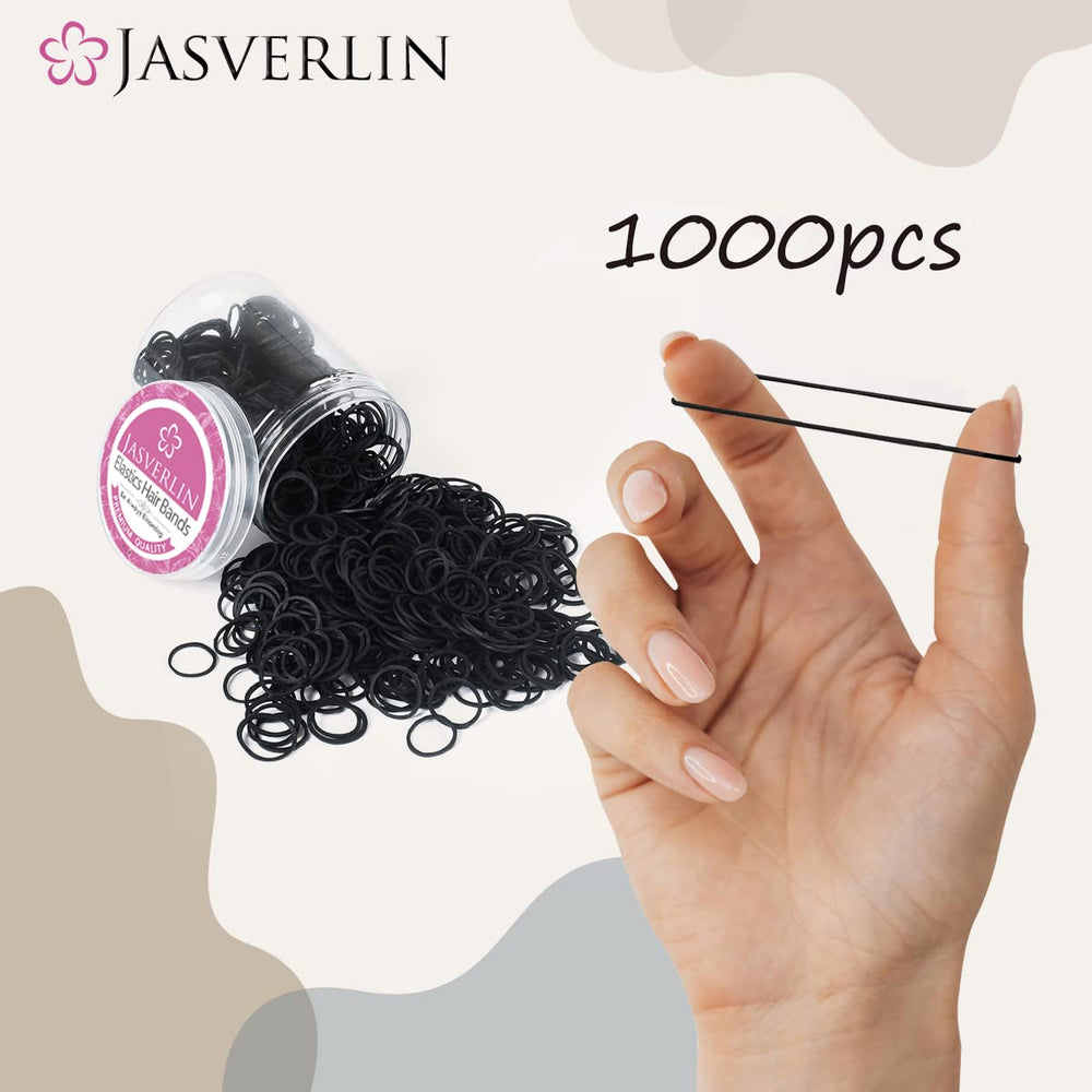 Gomas JASVERLIN uso diario, suaves y elásticas para todo tipo de cabello.