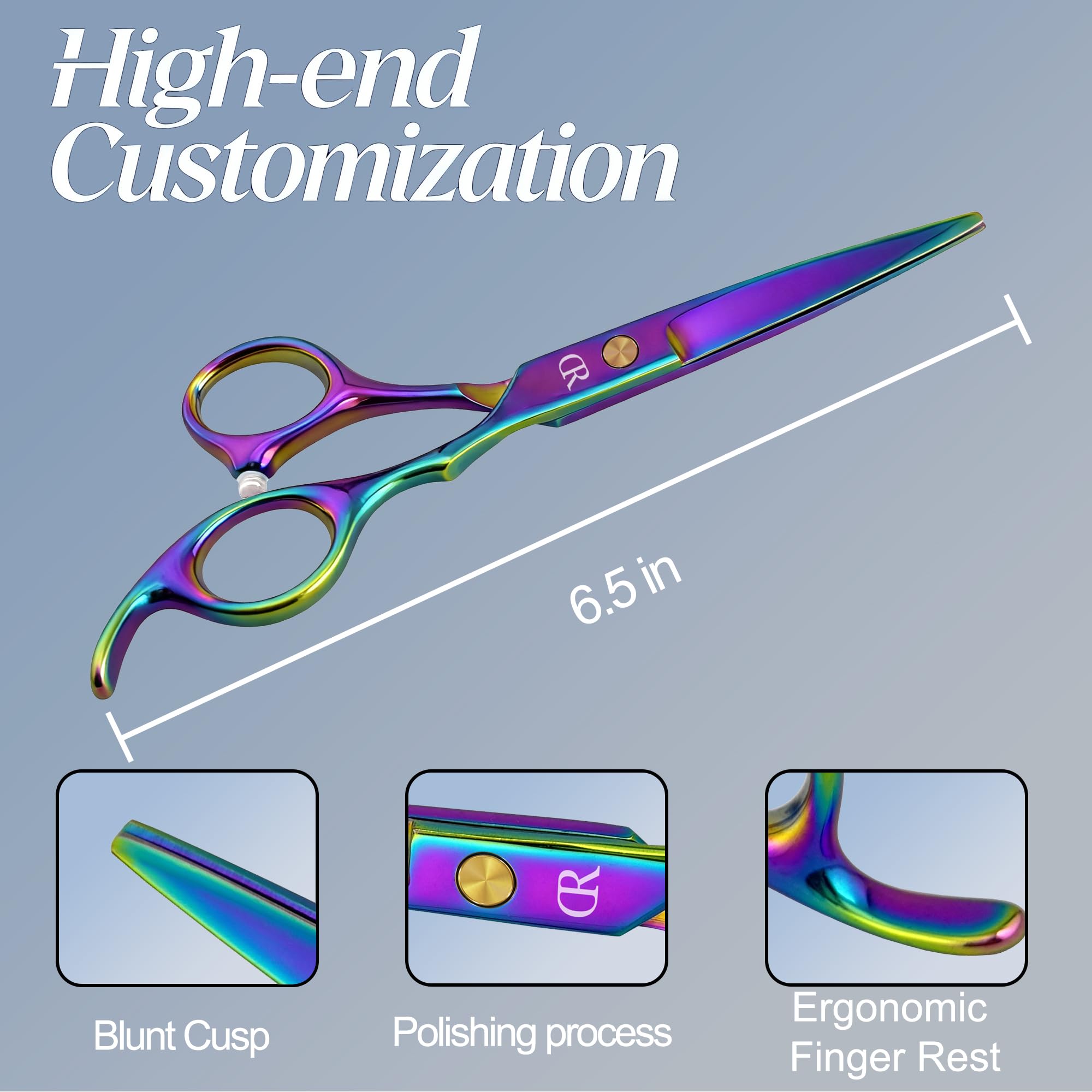 JAVENPROLIU ergonomic curved-handle design reduces fatigue during styling.