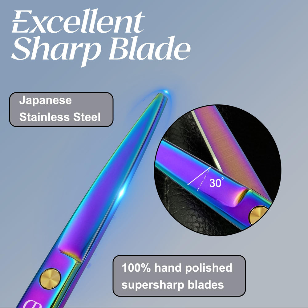 JAVENPROLIU hand-sharpened edge near razor-sharp blades.