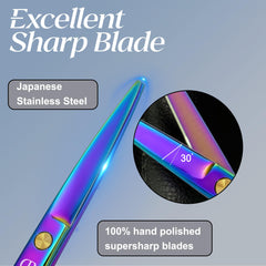 JAVENPROLIU hand-sharpened edge near razor-sharp blades.