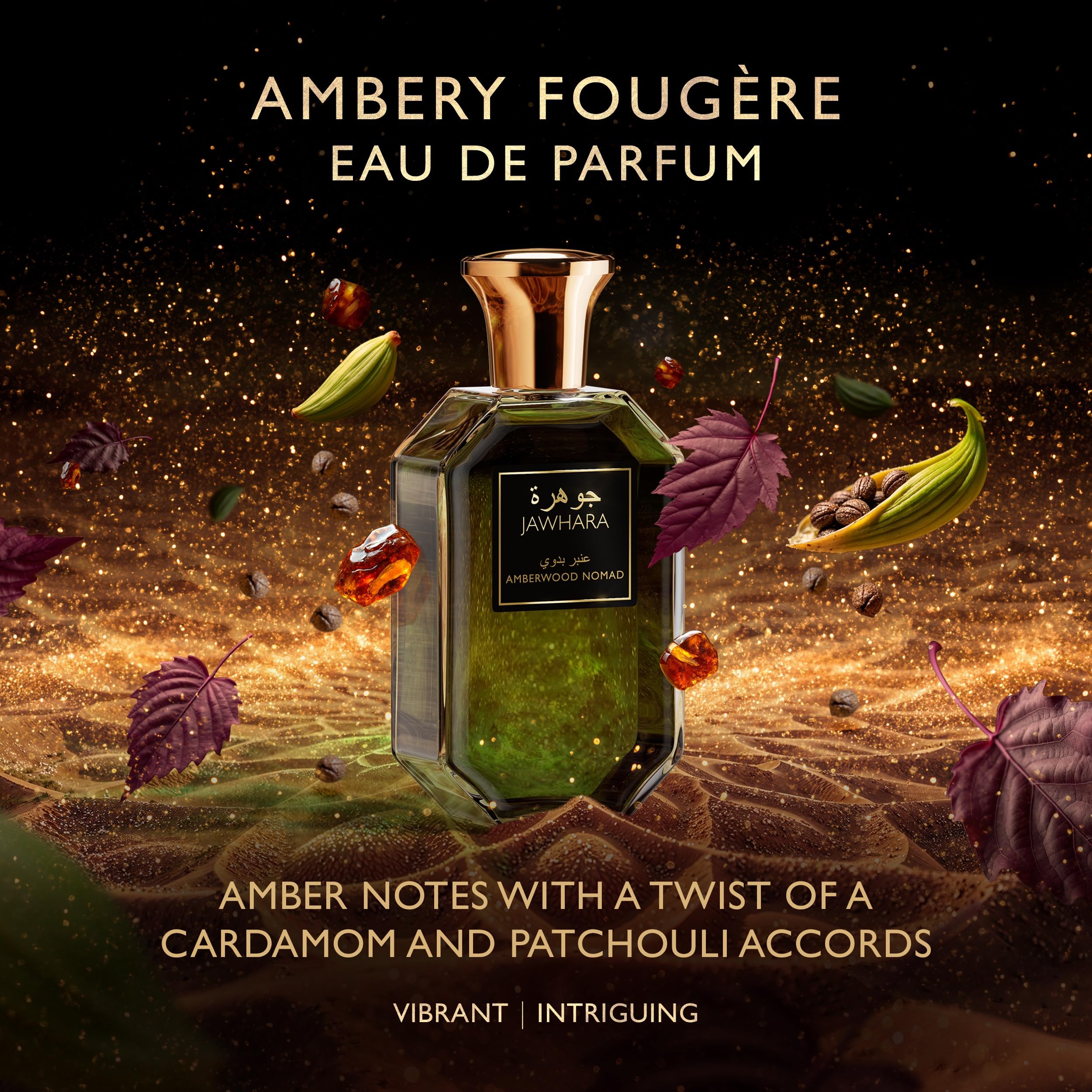 Heart notes leather-labdanum-cedarwood add depth and warmth