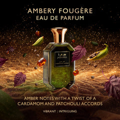 Heart notes leather-labdanum-cedarwood add depth and warmth