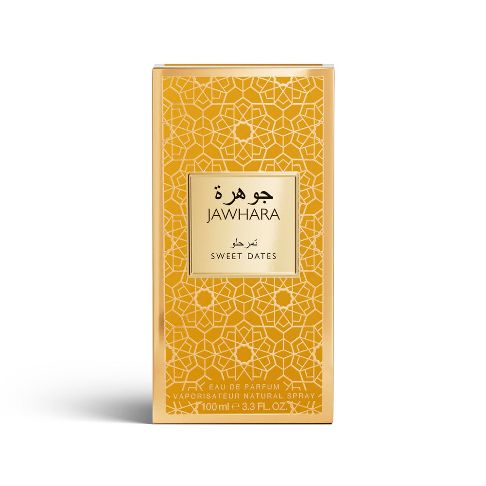 Jawhara Sweet Dates raspberry splash, bright opening for vibrant daytime wear.