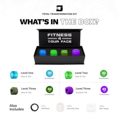 Jawzrsize Custom Fit purple shows personalized routines