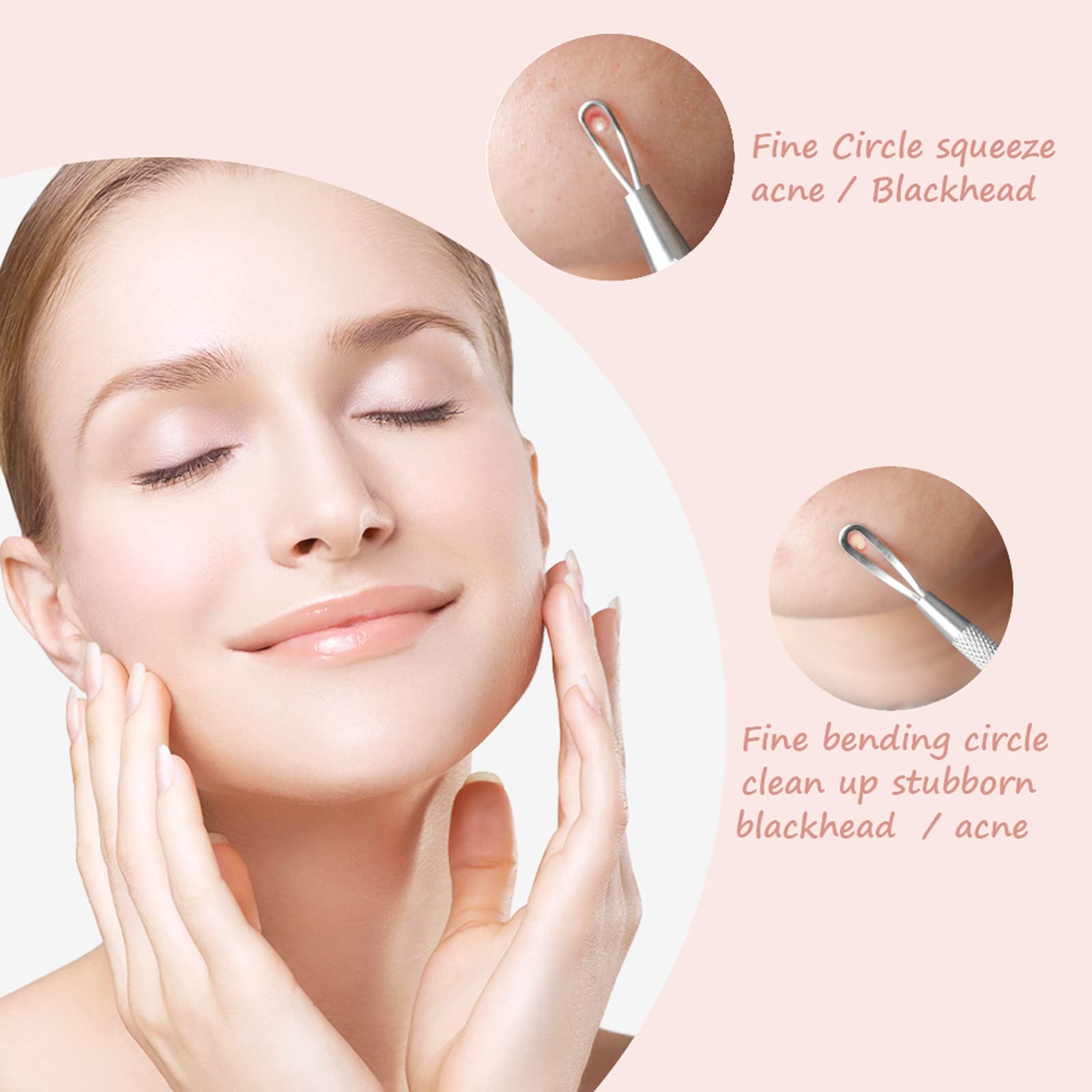 jaxiria blemish extractor tip detail shows fine precision edge