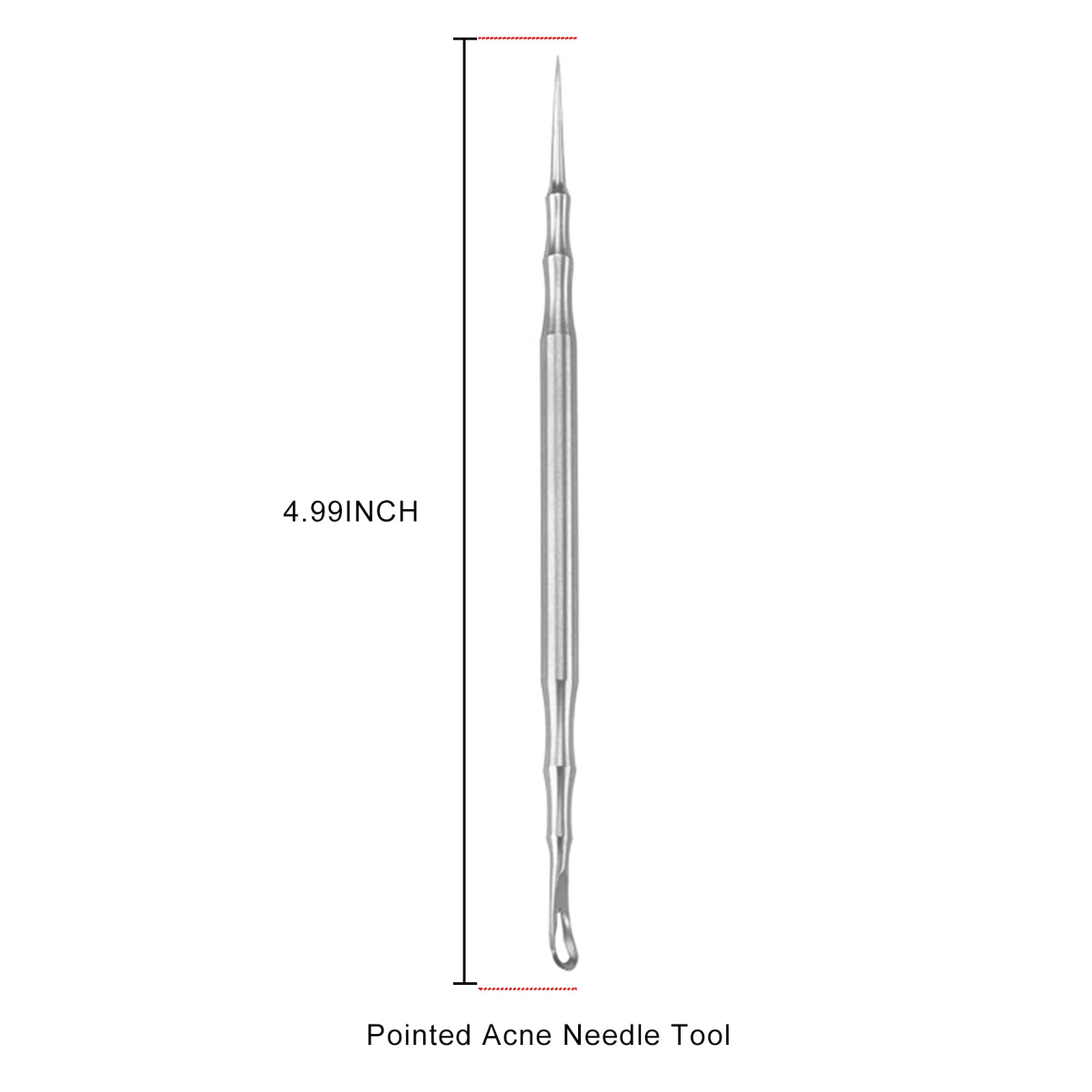 Jaxiria pointed tool in use on nose shows comfortable handling.