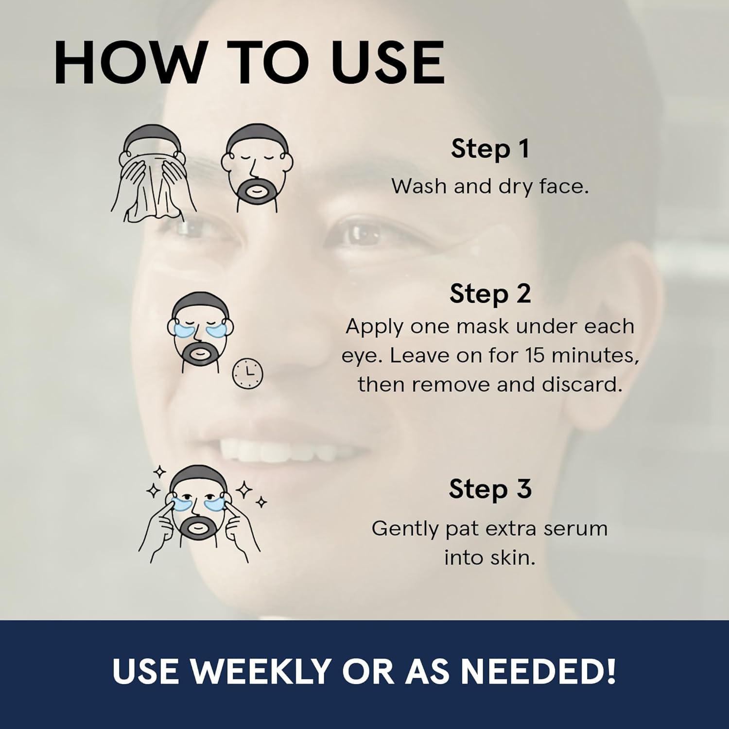JAXON LANE ready-to-use patches make a gift-worthy addition to men's skincare.