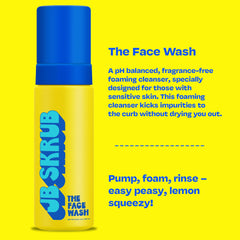 Ingredientes naturales de JB SKRUB para piel sensible con antioxidantes.