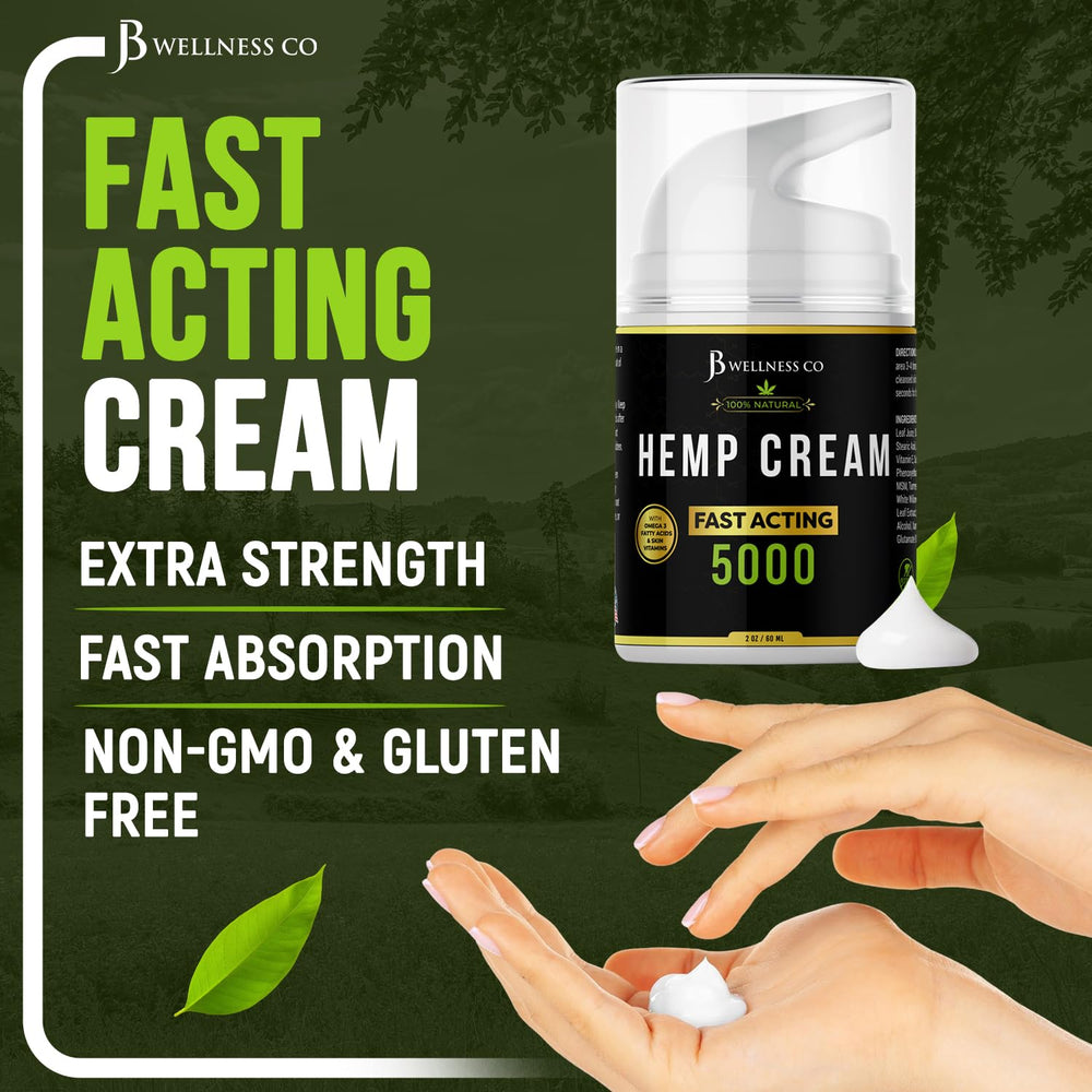 JB Wellness Co hemp cream two-pack on shelf for ongoing use