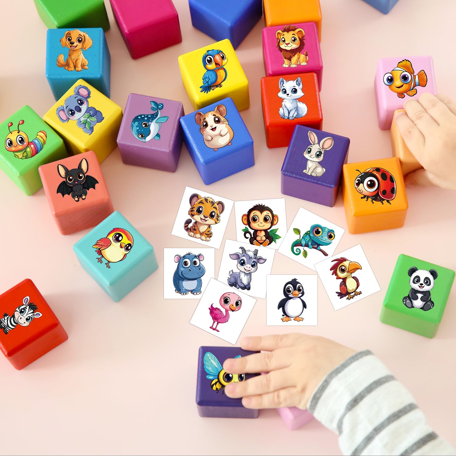 Tatuaje JCFIRE fácil de aplicar y quitar para niños.