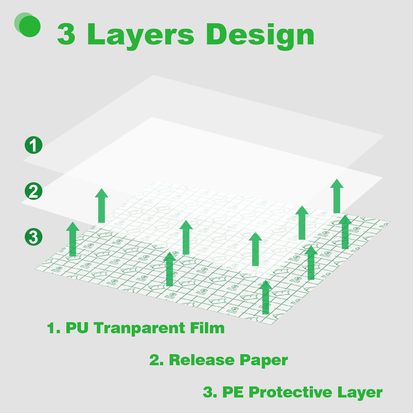 Jconly tattoo bandage dual-peel design enabling precise placement