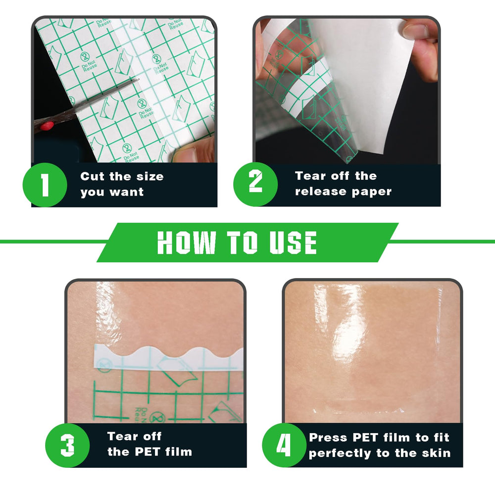 Jconly tattoo bandage waterproof breathable film protecting skin during shower