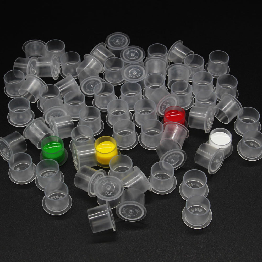 Jconly clear cups help quick shade matching across complex pieces.
