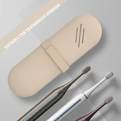 Nylon binding strap on JDZJUCHU case prevents brush scattering during transit