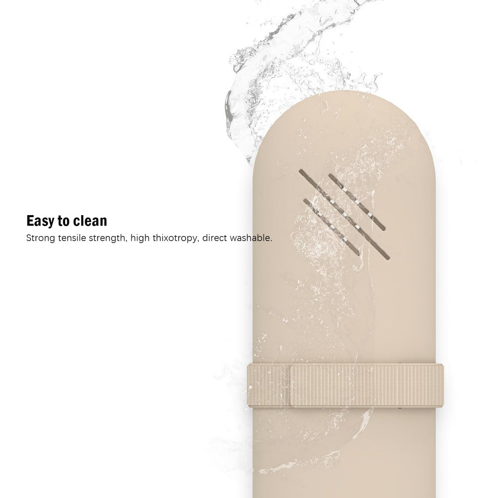 Close-up of JDZJUCHU silicone material highlighting skin-friendly, odor-free texture