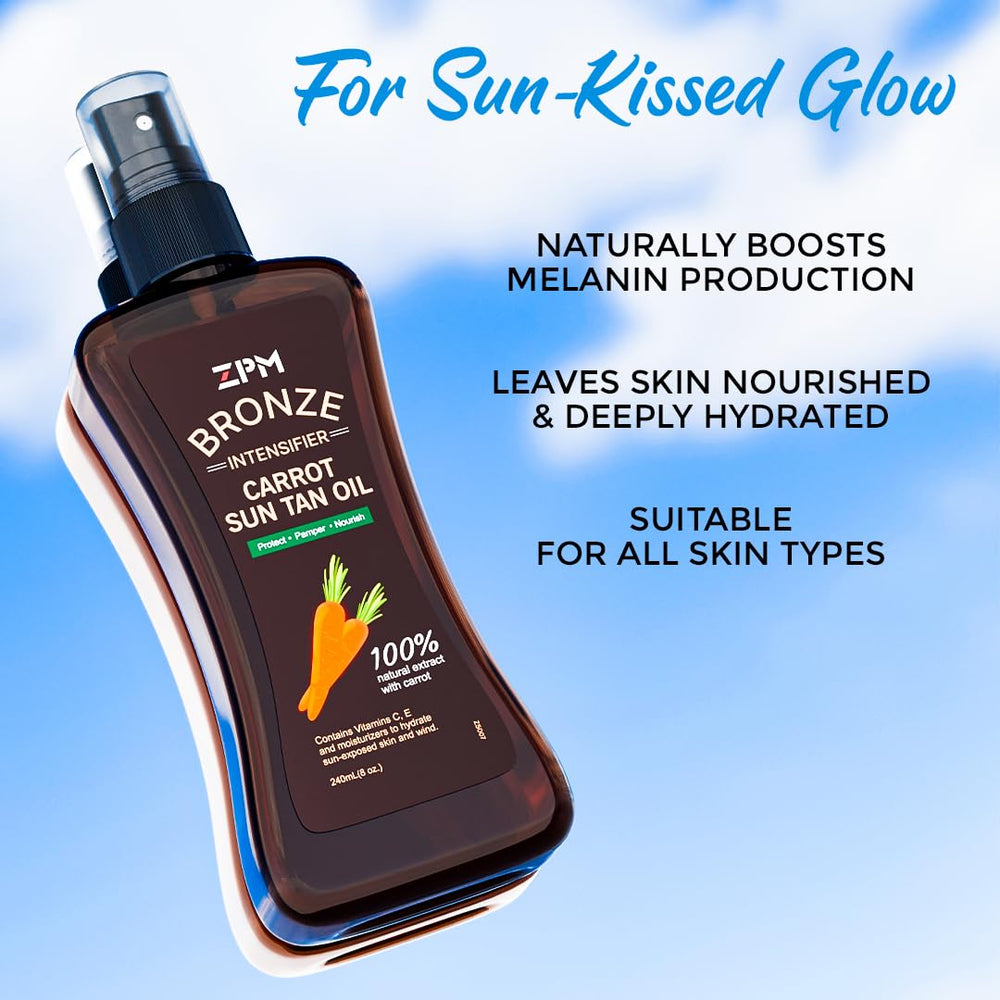 Jeallis Carrot Sun, textura ligera de aceite para piel expuesta