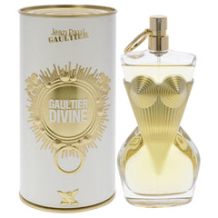 Jean Paul Gaultier Gaultier Divine bottle shot highlighting amber floral profile for everyday elegance.