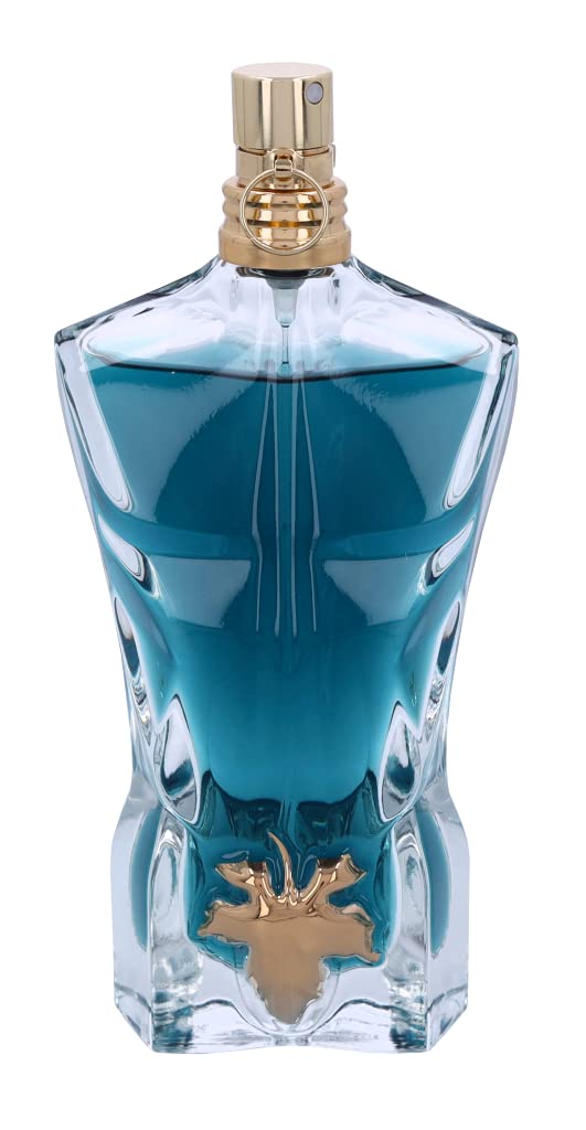 Jean Paul Gaultier Le Beau leaf detail highlights refined masculinity and premium design.