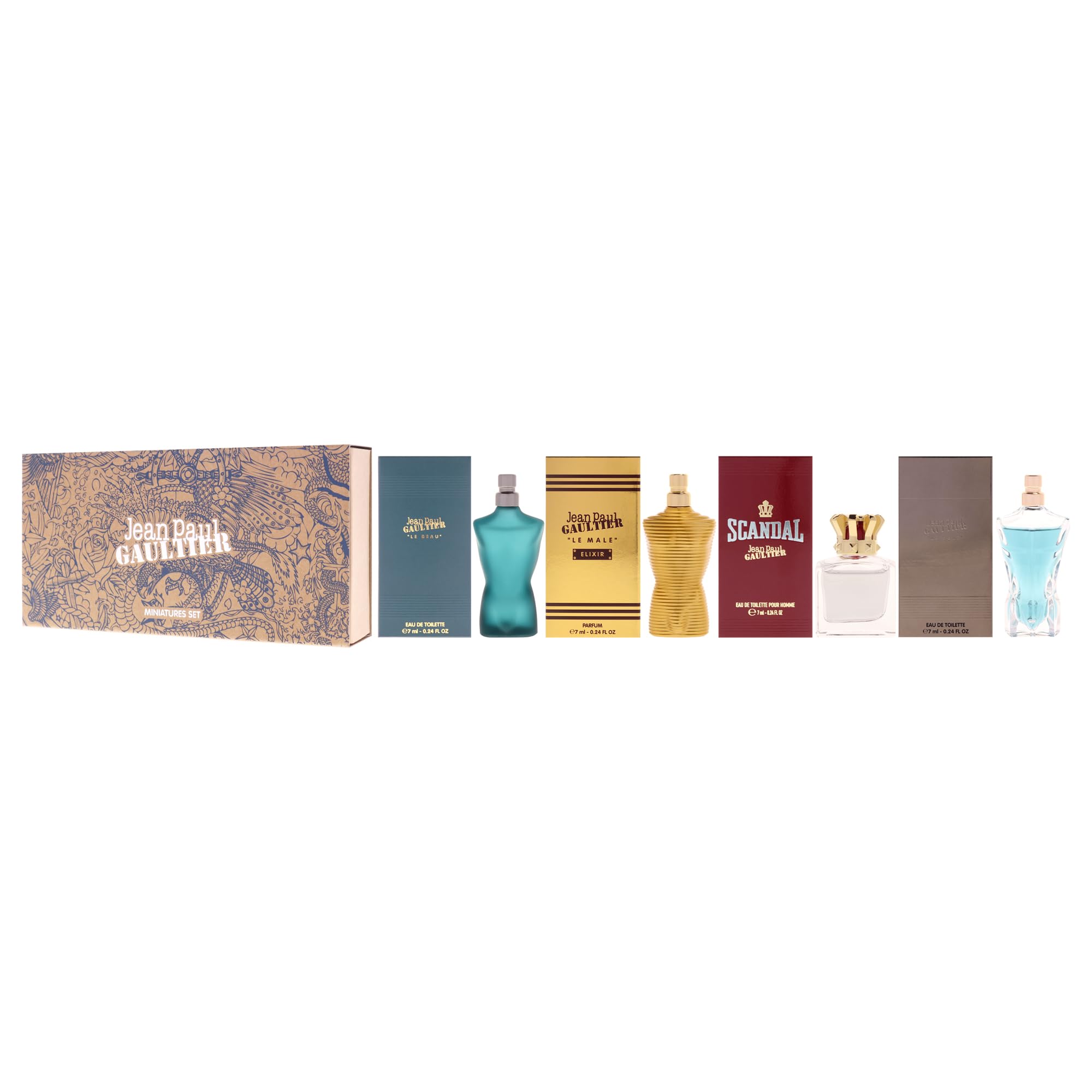 Jean Paul Gaultier Le Beau mini bottle, compact set for fresh everyday wear