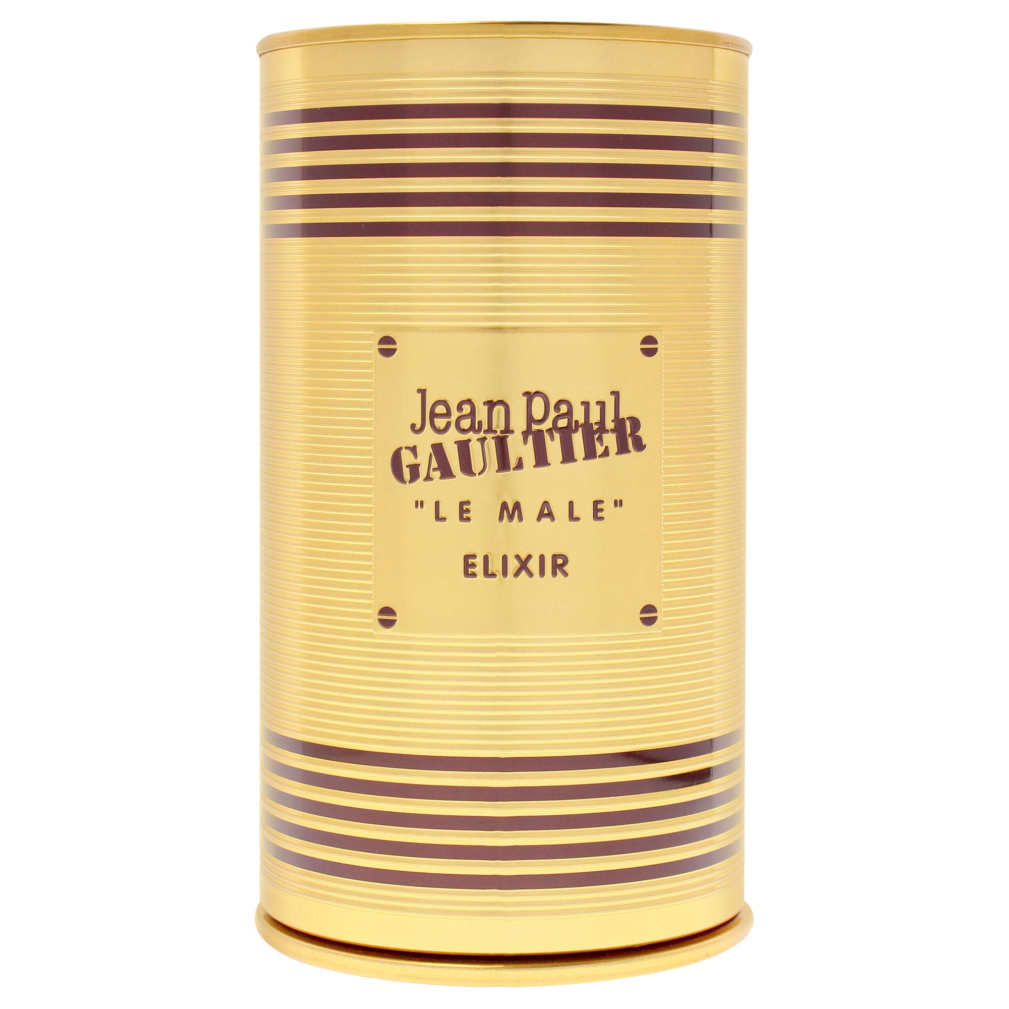 Jean Paul Gaultier Le Male Elixir Parfum packaging box for premium gifting