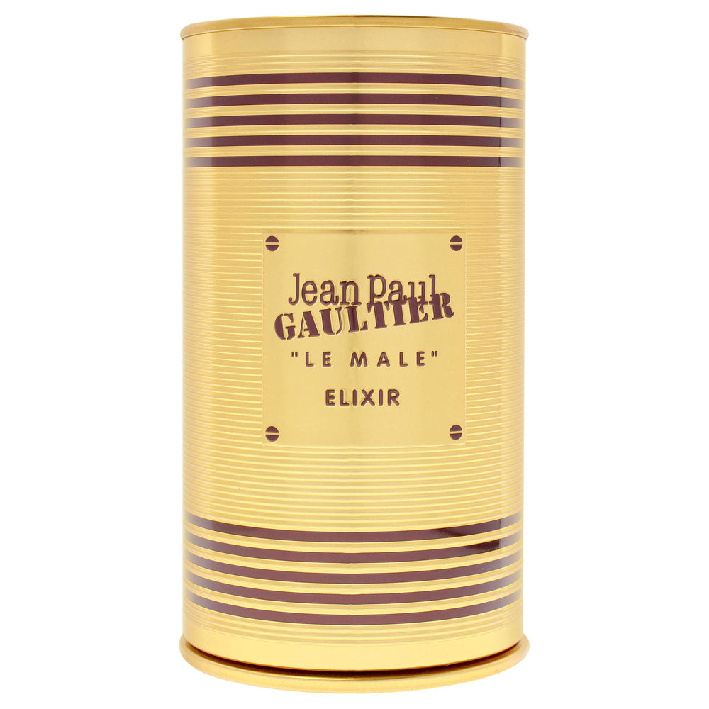 Jean Paul Gaultier Le Male Elixir Parfum packaging box for premium gifting