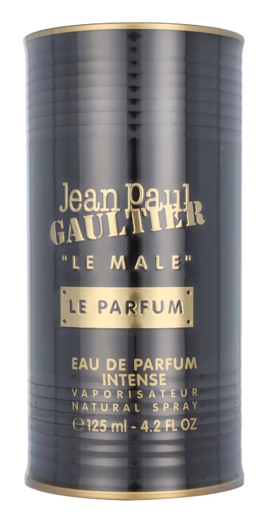 Le Male Le Parfum bottle open, showcasing premium presentation for gifting