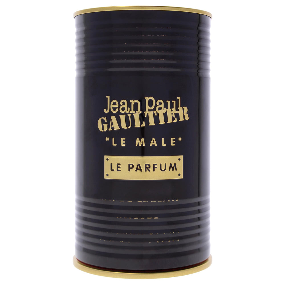 Jean Paul Gaultier Le Male Le Parfum packaging shot for gifting