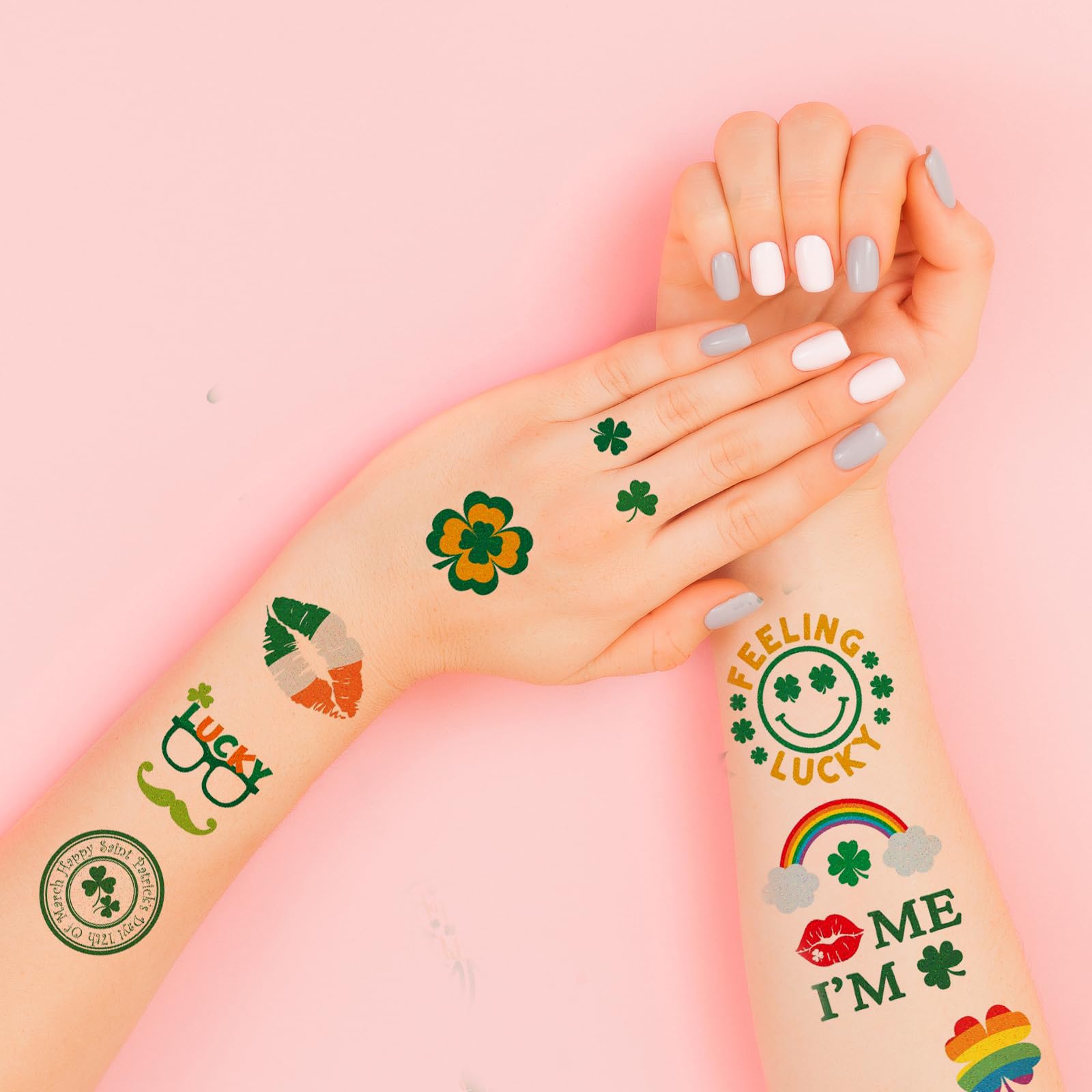 Tatuajes para fiestas JEEFONNA, fáciles de aplicar en minutos.