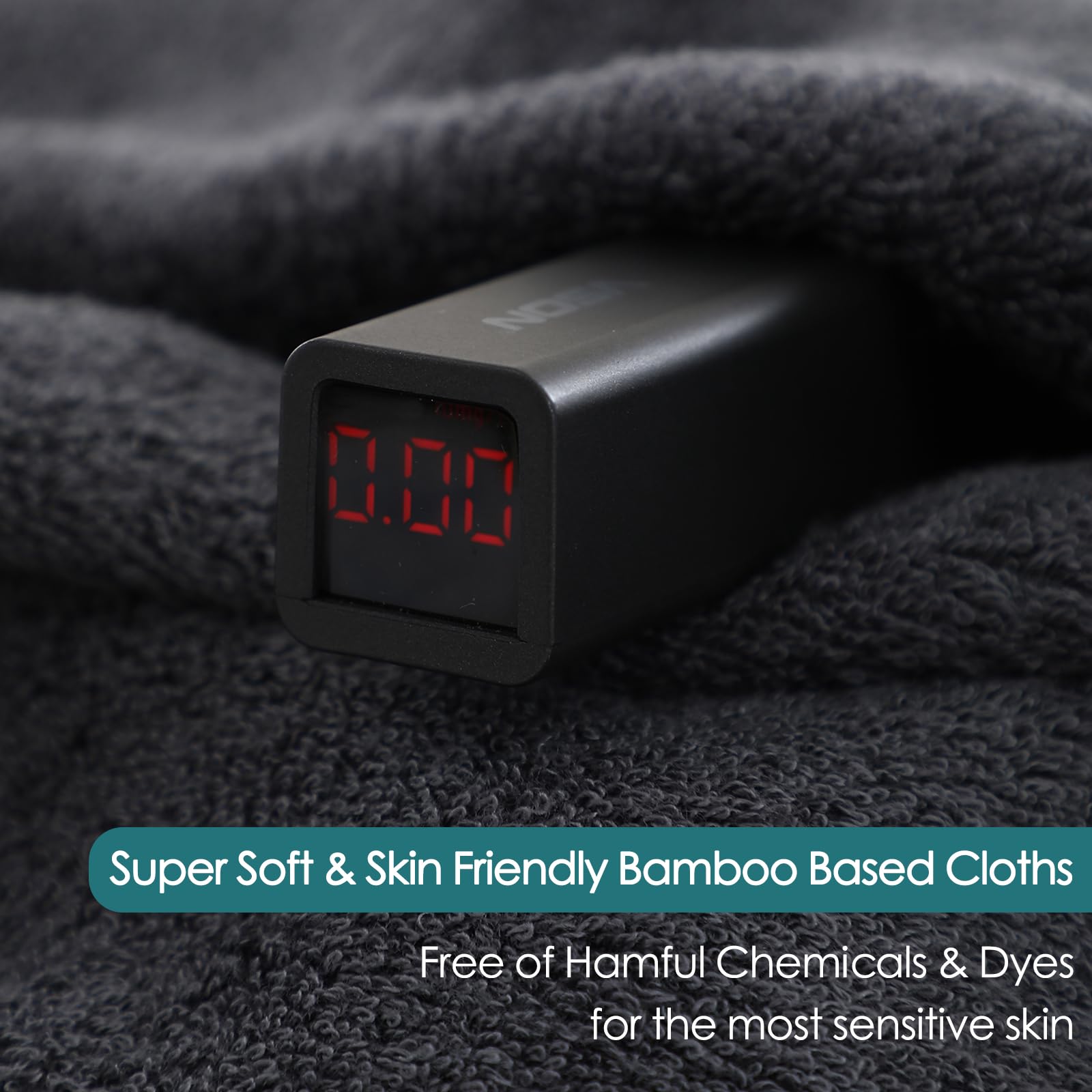 Machine-washable JEFFSUN washcloths, maintain softness after many washes.