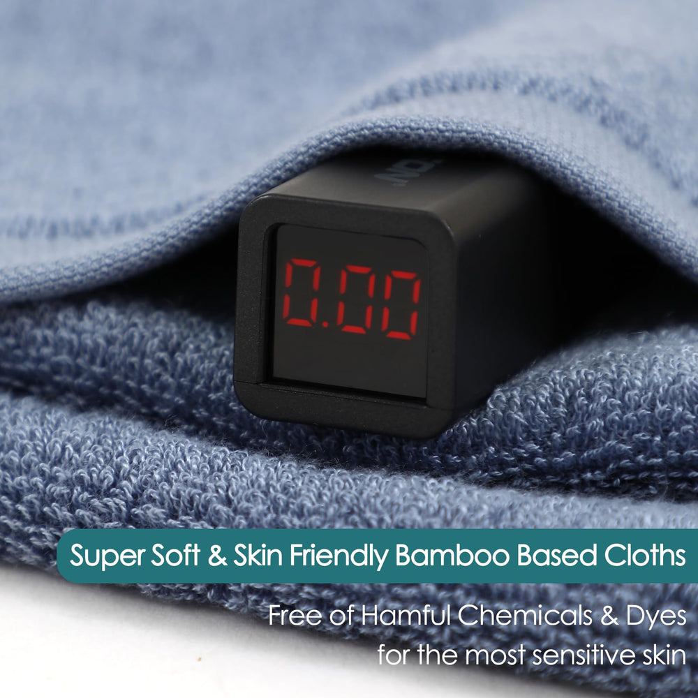 JEFFSUN toallas multiusos para bebé; absorbentes y de secado rápido.