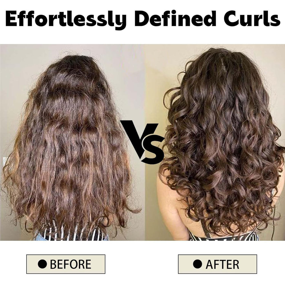 Jefuzh Curl Defining Brush keeps frizz under control across all hair types.