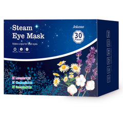 Jekeno mascarilla ojo vapor caliente diseñada para aliviar ojos cansados.