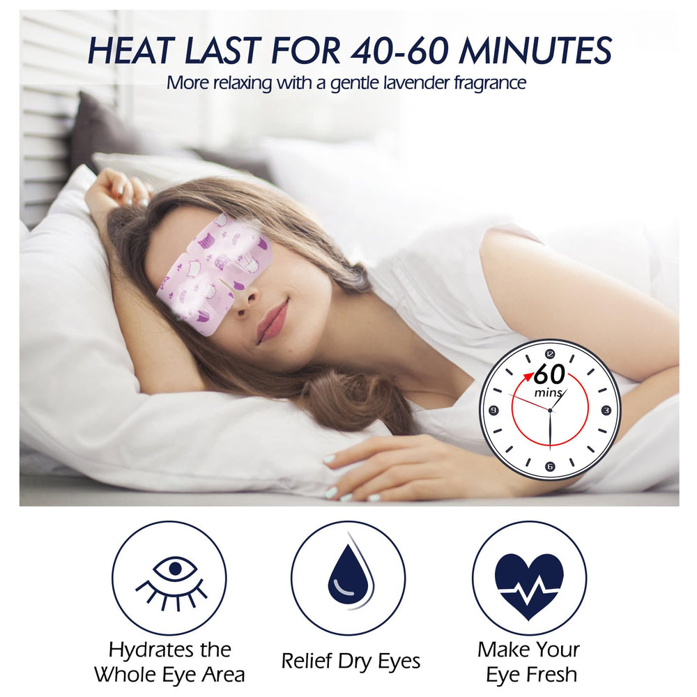 Jekeno uso nocturno mascarilla ojos para despertar con mirada más fresca.