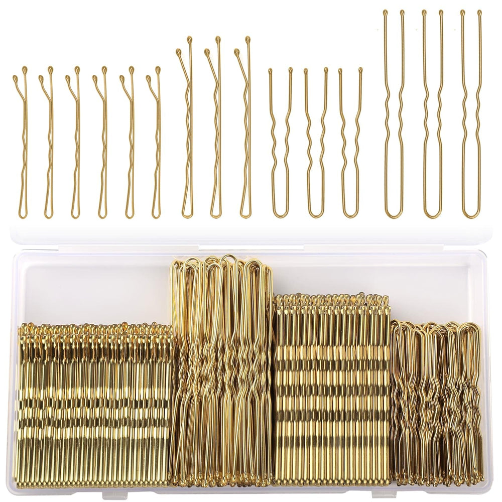 Jelara blonde wavy bobby pins 2inch for secure updos and subtle hold.