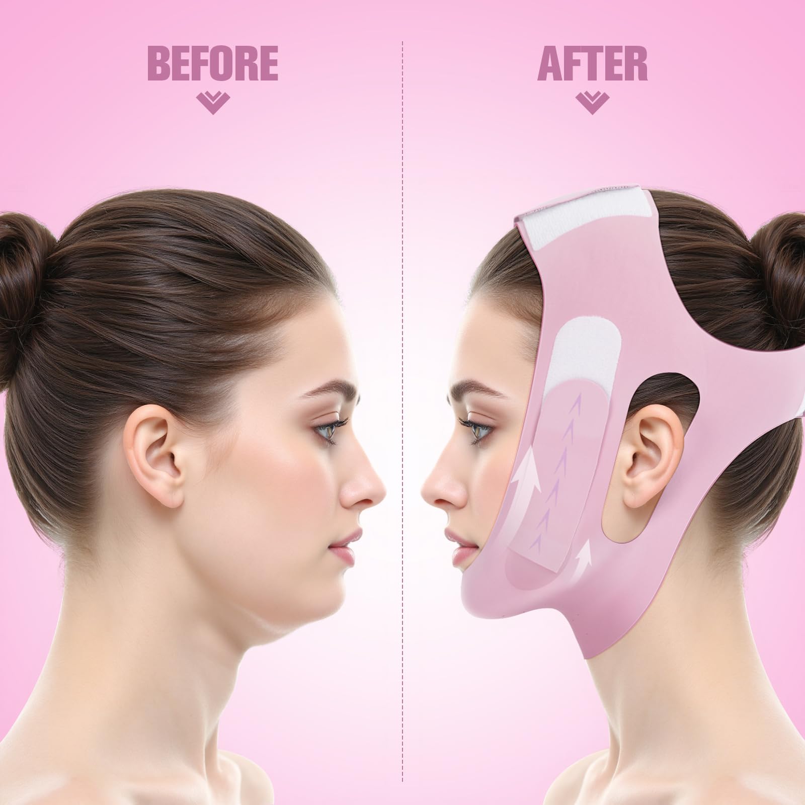 JenChrysm graphene material supports gentle warmth around the chin