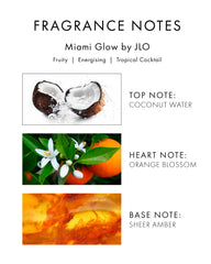 Jennifer Lopez Miami Glow packaging, versatile retail presentation