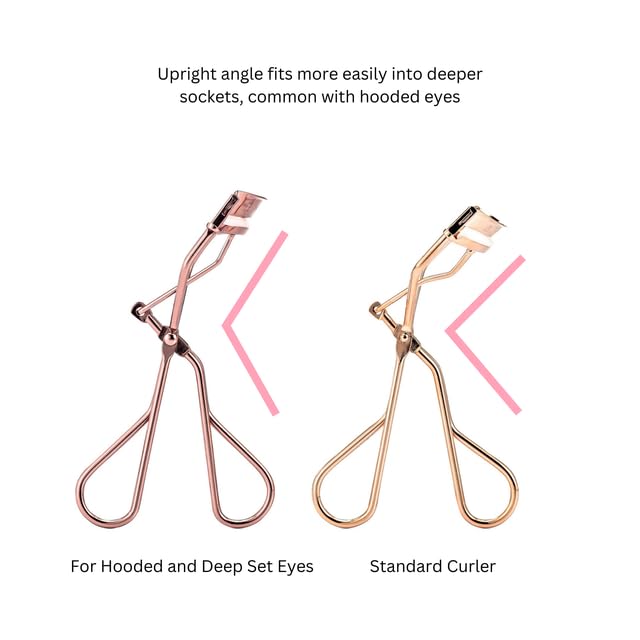 Flatter curve of The Big Reveal secures a natural lift along lashes.