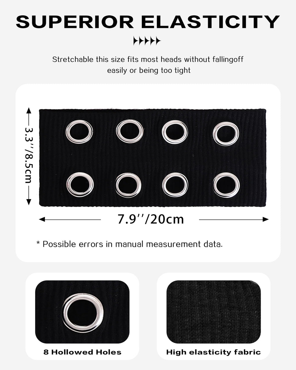 JENSVOIR streetwear fashion headband complements casual outfits