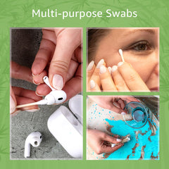 Jenvita biodegradable-bamboo-swabs provide an eco-friendly daily-use option.