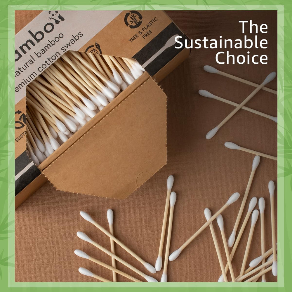 Jenvita durable bamboo cotton buds designed for reliable, precise tasks.