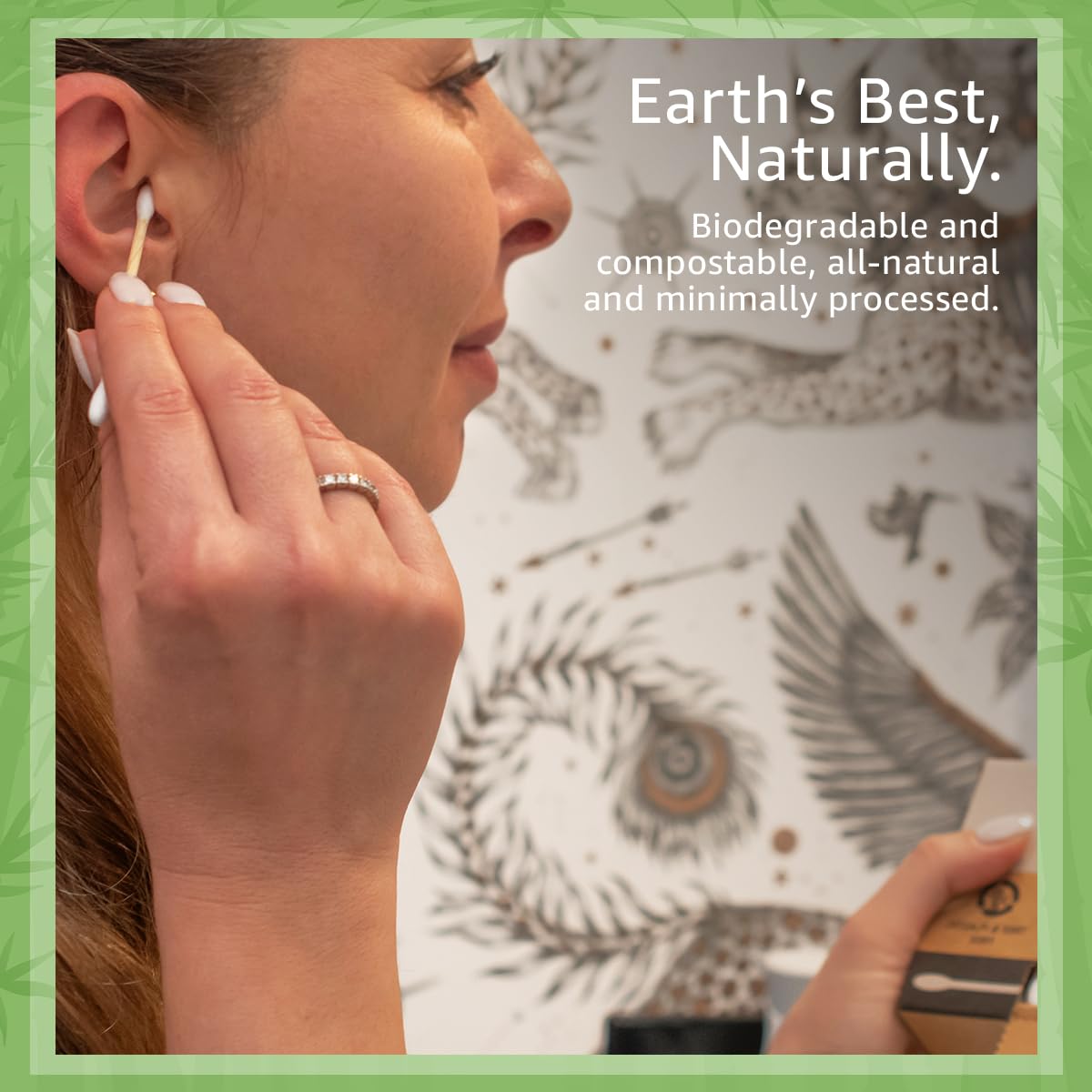 Jenvita travel-friendly-swabs fit neatly in bags for on-the-go care.