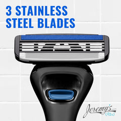 Jeremy's Sprint3 stainless steel blades for durability and precision
