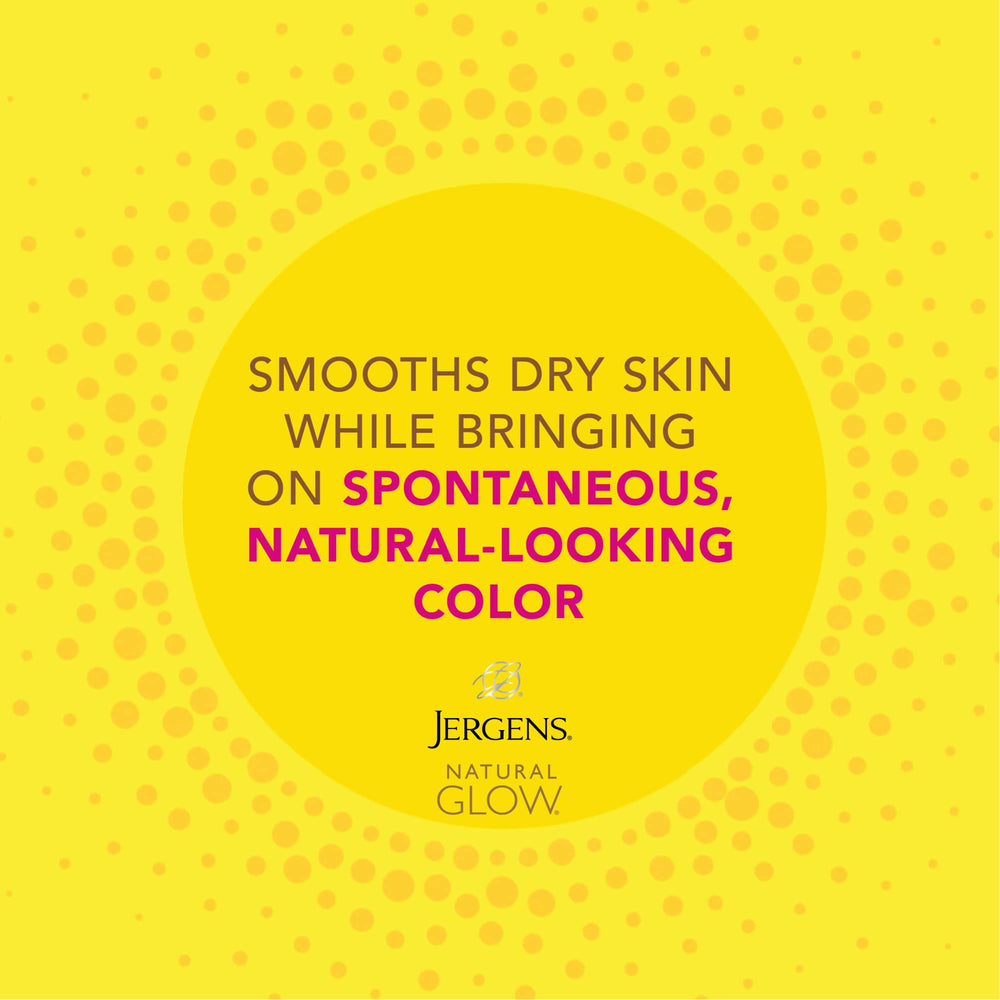 Bronceado natural sin rayas con la crema de Jergens.