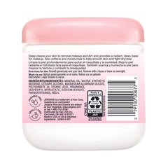 Crema facial de Jergens para limpieza profunda deja la piel limpia y suave.