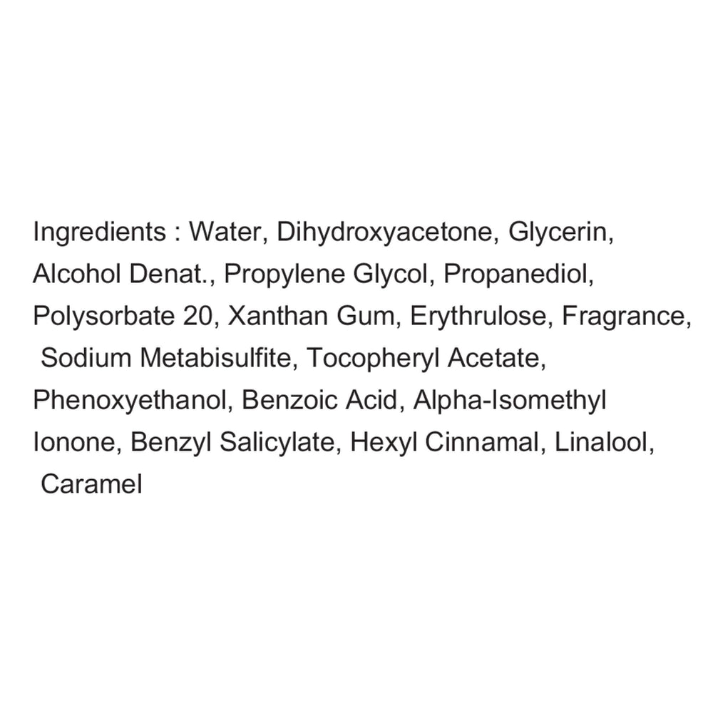 Bronceado medio con Jergens Instant Sun Drops usando 8-11 gotas.