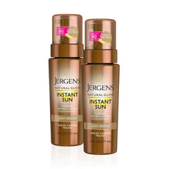 The applicator mitt with Jergens mousse for precise, even self-tanning results