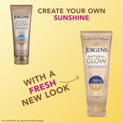 Close-up of Jergens bottle highlighting nourishing formula for smooth skin